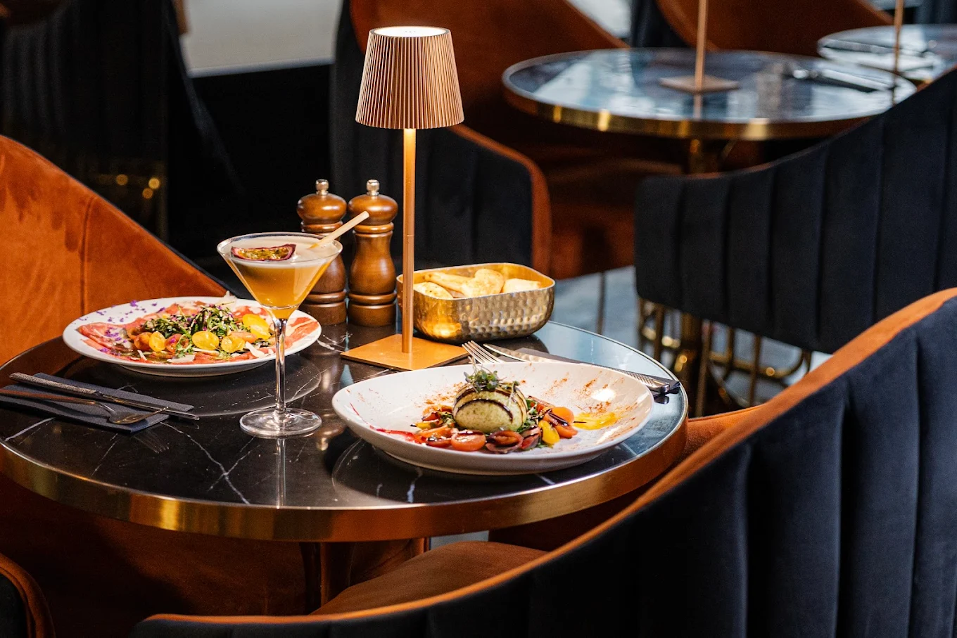 Ambiance dîner La Casa d'Oro Levallois-Perret